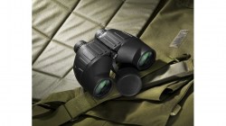 Barska 7x50 Battalion Compact Porro BaK-7 Prism Binoculars, Black  Internal Rangefinder AB11038